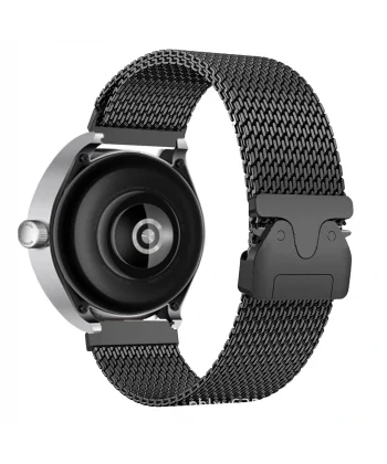 Samsung Watch 46mm Uyumlu-100 22mm Titanyum Hasır Kordon