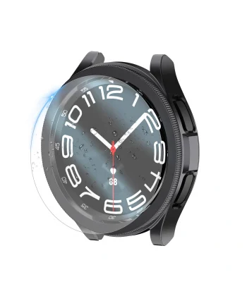 Samsung Watch 6 Classic 43mm Sert PC Kasa ve Ekran Koruyucu Watch Gard 29