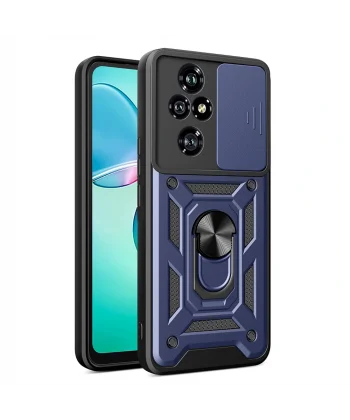 Honor 200 Pro Kılıf Magnetik Standlı Kamera Korumalı Sürgülü Vega Kapak