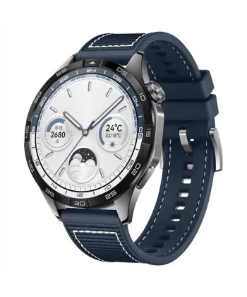 Huawei GT2 46mm Uyumlu-102 22mm Silikon Kordon