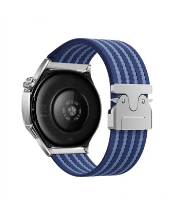 Huawei GT2 46mm Uyumlu-133 22mm Naylon Kumaş Hasır Örgülü Kordon