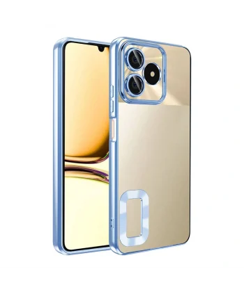 Realme C53 Kılıf Kamera Korumalı Logo Gösteren  Kapak