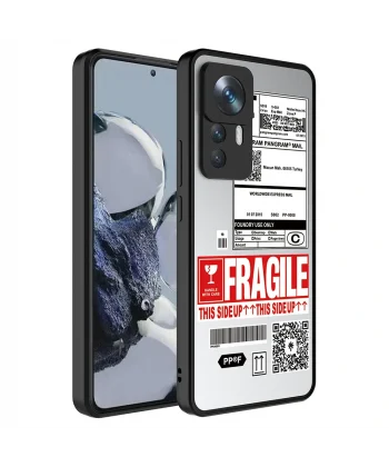 Xiaomi Mi 12T Kılıf Aynalı Desenli Kamera Korumalı Parlak Mirror Kapak