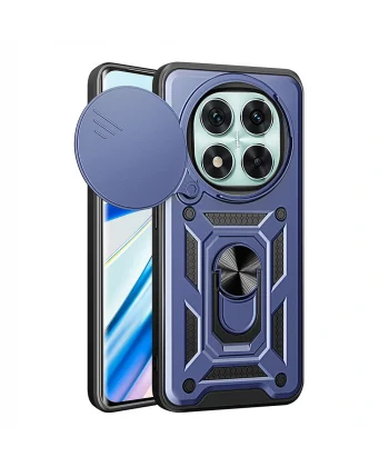 Xiaomi Poco X7 Kılıf Magnetik Standlı Kamera Korumalı Sürgülü Vega Kapak