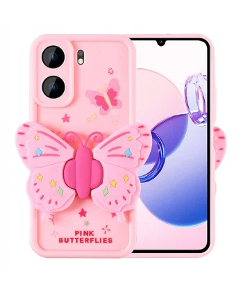 Xiaomi Redmi 13C Kılıf Kamera Korumalı Figür Tasarımlı Kapya Kapak