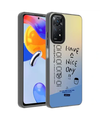 Xiaomi Redmi Note 11 Pro 5G Kılıf Desenli Dragon Sert Kapak