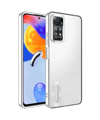 Xiaomi Redmi Note 11 Pro 5G Kılıf Kamera Korumalı Logo Gösteren Omega Kapak