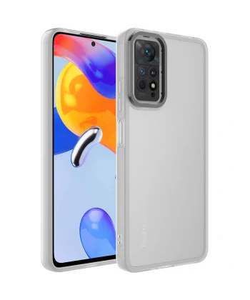 Xiaomi Redmi Note 11 Pro 5G Kılıf Kamera Korumalı Transparan Post Kapak