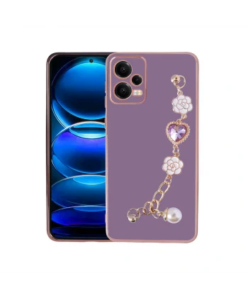 Xiaomi Redmi Note 12 Pro 5G Kılıf El Tutamaçlı Kamera Korumalı Taka Silikon Kapak