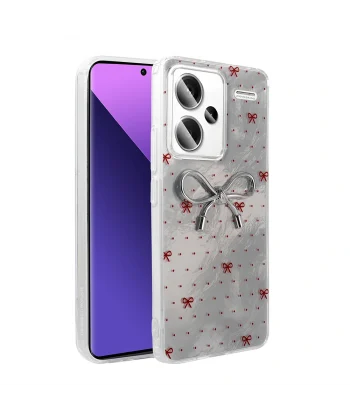 Xiaomi Redmi Note 13 Pro Plus 5G Kılıf Kamera Korumalı Figürlü Ponti Silikon Kapak