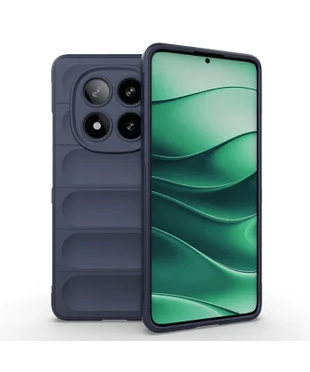 Xiaomi Redmi Note 14 Pro 4G Kılıf Esnek TPU Oyuklu Arka Yüzey Tasarımlı Etnik Silikon Kapak