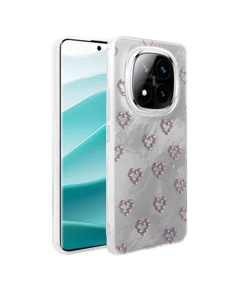 Xiaomi Redmi Note 14 Pro 4G Kılıf Kamera Korumalı Figürlü Ponti Silikon Kapak