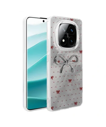 Xiaomi Redmi Note 14 Pro 5G Kılıf Kamera Korumalı Figürlü Ponti Silikon Kapak