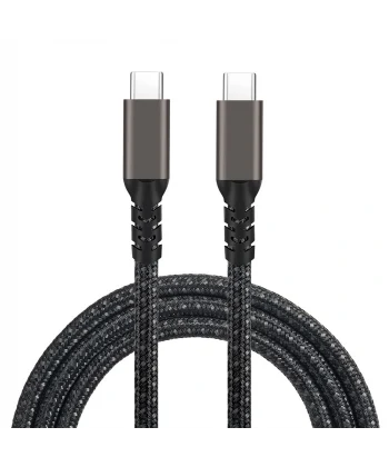 2.Jenerasyon Type-C to Type-C USB3.2 PD Data Kablosu 100W 20Gbps 4K@60Hz 1 Metre