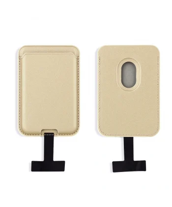 CRD-09 Dahili Şarj Soket Aparatlı Magnetik PU Deri Kartlık