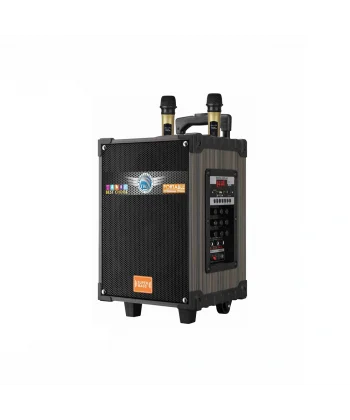 LT-912 Dijital LED Göstergeli FM Radyolu Mikrofonlu Gitar Girişli TWS 12 inç Stereo Bass Kablosuz Karaoke Hoparlör