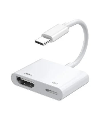 Type-C to Type-C PD100W + HDMI 4K@30Hz 2in1 Adaptör