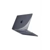 MacBook Air M2 13.6 A2681 2022 Kristal Siyah Kılıf Kapak Koruma