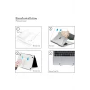 MacBook Air 13 Kılıf Kapak A2337(M1)/ A2179/ A1932, İnce Sert Kabuk Koruma Kılıfı