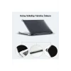 Macbook 13 Pro M1 M2 Çip A2338 Simli Siyah Koruma Kapak