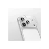 iPhone 17 Pro Uyumlu Parmak İzi Bırakmayan Kamera Lens Çerçeve Koruyucu Şeffaf