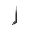 2.4GHz Wifi 4 180 Metre Açık Alan Menzilli 150 MB/S Wifi Adaptör - Siyah