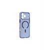 iPhone 17 Pro Kılıf M-safe Uyumlu Kamera Korumalı Minimal Lens Serisi Kapak Mavi