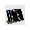 iPad Pro 11 2024 Uyumlu Minimal Serisi Katlanabilir Standlı Kılıf Siyah