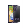 Samsung A04S Kılıf Kamera Korumalı Logo Gösteren Omega Kapak