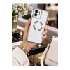 iPhone 11 Uyumlu Kılıf Kamera Korumalı Logo Gösteren Kapak