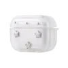 Airpods Pro 2 Airbag 44 Airbag Tasarımlı Simli Şeffaf Kutup Kılıf