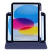 iPad 10.9 2022 (10.Nesil) Kılıf Termik Kalem Bölmeli Dönebilen Standlı Kılıf