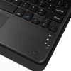 iPad 11.Nesil 2025 Border Keyboard Bluetooh Bağlantılı Standlı Klavyeli Tablet Kılıfı
