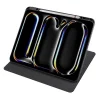 iPad Pro 13 2025 M5 Kılıf Termik Kalem Bölmeli Dönebilen Standlı Kılıf