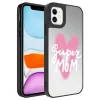 iPhone 11 Kılıf Aynalı Desenli Kamera Korumalı Parlak Mirror Kapak