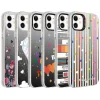 iPhone 11 Kılıf Desenli Silver Sert Kapak