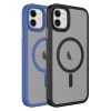 iPhone 11 Kılıf Mat Arka Yüzey Wireless Şarj Özellikli  Flet M-safe Kapak