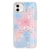 iPhone 11 Kılıf Simli Desenli Parlak Task Kapak