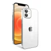 iPhone 12 Kılıf Kamera Korumalı Renkli Çerçeveli  Garaj Kapak