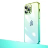 iPhone 12 Pro Kılıf Parlak Renk Geçişli Kamera Korumalı  Senkron Kapak