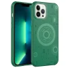 iPhone 12 Pro Kılıf Wireless Şarj Özellikli Desenli Hot Kapak