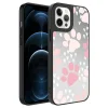 iPhone 12 Pro Max Kılıf Aynalı Desenli Kamera Korumalı Parlak Mirror Kapak
