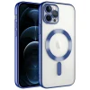 iPhone 12 Pro Max Kılıf Kamera Korumalı M-safe Wireless Şarj Özellikli  Demre Kapak