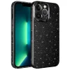 iPhone 12 Pro Max Kılıf Kamera Korumalı Simli Lüks  Koton Kapak