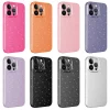 iPhone 12 Pro Max Kılıf Kamera Korumalı Simli Lüks  Koton Kapak