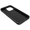 iPhone 12 Pro Max Kılıf Metal Çerçeve ve Buton Tasarımlı Silikon  Luna Kapak