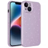 iPhone 13 Kılıf Kamera Korumalı Simli Lüks  Koton Kapak