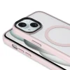 iPhone 13 Kılıf Mat Arka Yüzey Wireless Şarj Özellikli Flet M-safe Kapak