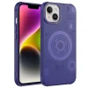 iPhone 13 Kılıf Wireless Şarj Özellikli Desenli Hot Kapak