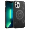 iPhone 13 Pro Kılıf Wireless Şarj Özellikli Desenli Hot Kapak